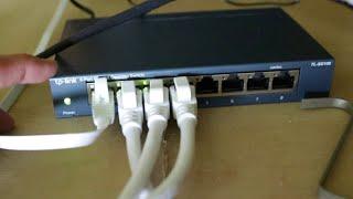TP-Link TL-SG108  8 Port Gigabit Unmanaged Ethernet Network Switch Ethernet Splitter Review