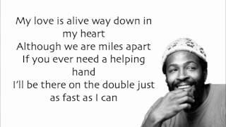 Marvin Gaye - Aint No Mountain High Enough - Lyrics