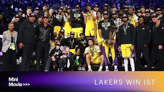 Mini-Movie Lakers Win In-Season Tournament Championship