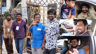 Celebrity Car Entry Amma General Body meeting 2023   Shane Nigam   Indrans