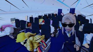 OUR PLANE HAD TO EMERGENCY LAND *Cabin Crew Simulator* Ep7  roblox