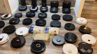 31 Robot Vacuums -VS- 50 POUNDS of RICE- Roomba Roborock Eufy Bissell Ecovacs Deebot HAPPY HOLIDAYS