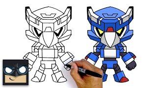 How To Draw Mecha Crow  Brawl Stars