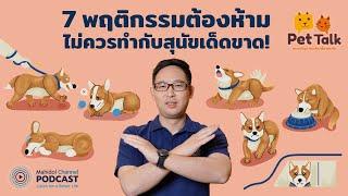 PODCAST Pet Talk  EP.7 - 7 พฤติกรรมต้องห้าม ไม่ควรทำกับสุนัขเด็ดขาด