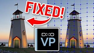 Distorted Objects in Pictures? Do this NEW DxO ViewPoint 4 featuring new ReShape Tool