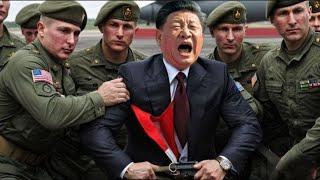 Grande risultato Truppe délite americane completamente armate arrestano il presidente cinese Xi J