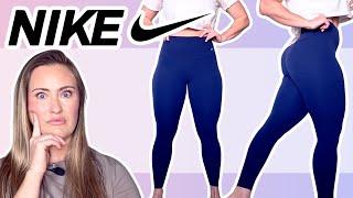 BEST NIKE LEGGING NIKE WOMENS GENTLE SUPPORT HIGH WAISTED LEGGING TRY ON REVIEW HAUL