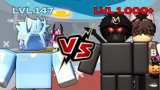 I Raced The HIGHEST Level Players In Tower Of Hell... ROBLOX