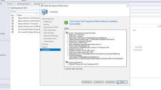 How to create bootable task sequence media in SCCM
