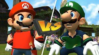 Super Mario Strikers - Mario VS Luigi Grudge Match