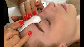 Eyebrows area \  Face massage by Vera Sobolevskaya \ IASTM by NordBlade