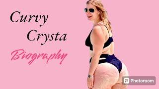 Beautiful Crysta  Plus Size Model Crysta - Biography - Wiki - Age - Lifestyle