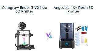 Ender 3 V2 vs Photon Mono 2 Best 3D Printer Showdown ️