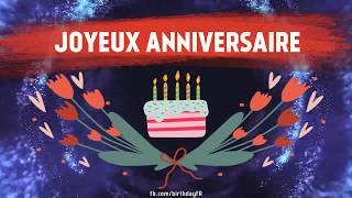 Message de voeux de joyeux anniversaire