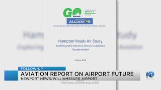 Report Maintaining commercial air service at Newport News Williamsburg Airport financially unsustai