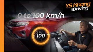 Proton X70 Pt.2 Performance Test - 0 to 100 kmh Speed1000 rpm  YS Khong Driving