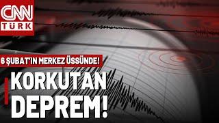 SON DAKİKA  Kahramanmaraşta Korkutan Deprem Merkez Üssü Pazarcık...