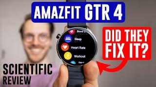 Amazfit GTR 4  Scientific Review beautiful but bad...