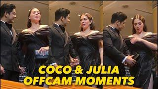 COCO MARTIN & JULIA MONTES OFFCAM MOMENTS DURING ABS-CBN BALL 2023  COCOJULS BTS 