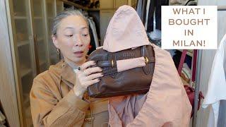 Luxury Fashion Haul From Milan - Miu Miu  Loewe  Prada