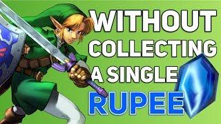 Can You Beat The Legend Of Zelda Ocarina of Time Without Collecting A Single Rupee?