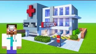 Minecraft Tutorial How To Make A Hospital City Build 2022