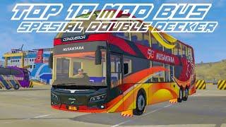 SHARE MOD BUSSID  TOP KUMPULAN MOD BUS DOUBLE DECKER FULL ANIMASI.