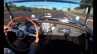 1957 MG MGA Roadster - Driving a classic British car - 4K Video