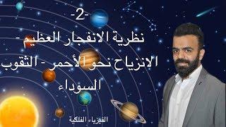 -2- الفيزياء الفلكية - نظرية الانفجار العظيم - الانزياح نحو الأحمر - الثقوب السوداء