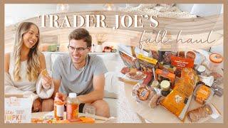 TRADER JOES FALL HAUL  taste test + everything pumpkin 2021