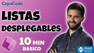 Power Apps - Listas desplegables