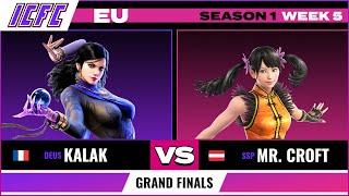 DEUS Kalak ZafinaLili vs SSP Mr. Croft Xiaoyu - ICFC EU Season 1 Week 5 - Grand Finals