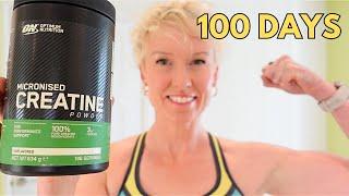 I tried Creatine for 100 days - results for a woman?