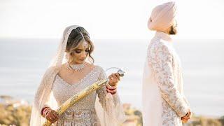 Satnam & Sunny  Emotional Fairy Tale Indian Sikh Wedding  Los Angeles + Malibu + Hollywood CA