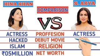 Hina khan vs Shradda Arya Career comparison.