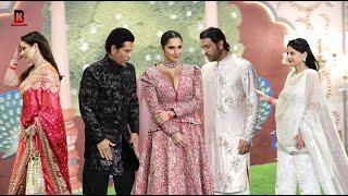 Sania Mirza MS Dhoni Sachin Tendulkar With Family Arrives At Anant Ambani & Radhika Wedding