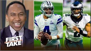 FIRST TAKE  Cowboys cant get to Super Bowl with Dak as Eagles dominate NFC - Stephen A. claims