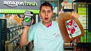 Ich TESTE DEN SUPERMARKT DER ZUKUNFT‍AMAZON FRESH