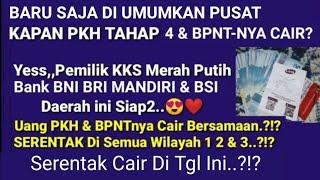 BARU RESMI DI UMUMKAN? JADWAL PENCAIRAN PKH TAHAP 4 & BPNT SIAP2 CAIR UNTUK KPM WILAYAH 1-2 & 3