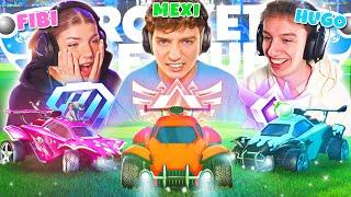 HUGO FIBI und MEXI werden CHAMPIONS?   Rocket League