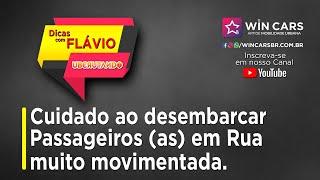 Dicas UBERutando #28 - Cuidado ao desembarcar Passageiros as em Rua muito movimentada.