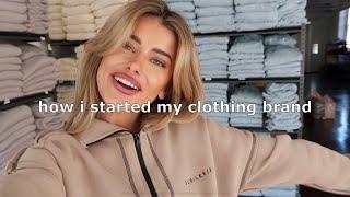 How I started my clothing brand Q&A tips + warehouse tour