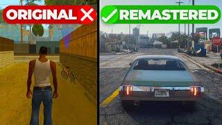 I Remastered  GTA Sanandreas With Mods In 2023  Better Than GTA V ?  Mega Comparison