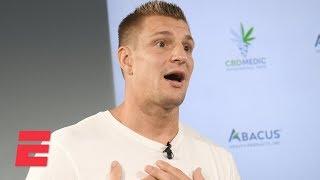 Rob Gronkowski gets emotional about football while announcing new career move  NFL on ESPN