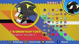 IM IN A GAME  Sonic World Mod And Forces Sonic twomanyraptors Reupload