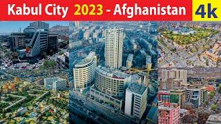 Kabul City  Afghanistan 4K By Drone 2023