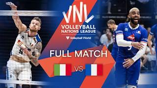  ITA vs.  FRA - Full Match  Men’s VNL 2022