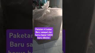 PAKET BARANG DI TSL 4 BULAN BARU SAMPAI SETELAH MBAYAR $200 BARU DIKIRIM ‼️ #nandyachannel