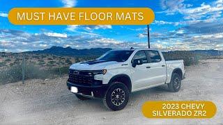 Must-Have Floor Mats 2023 Chevy Silverado ZR2