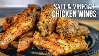 Crispy Salt & Vinegar Chicken Wings You Need